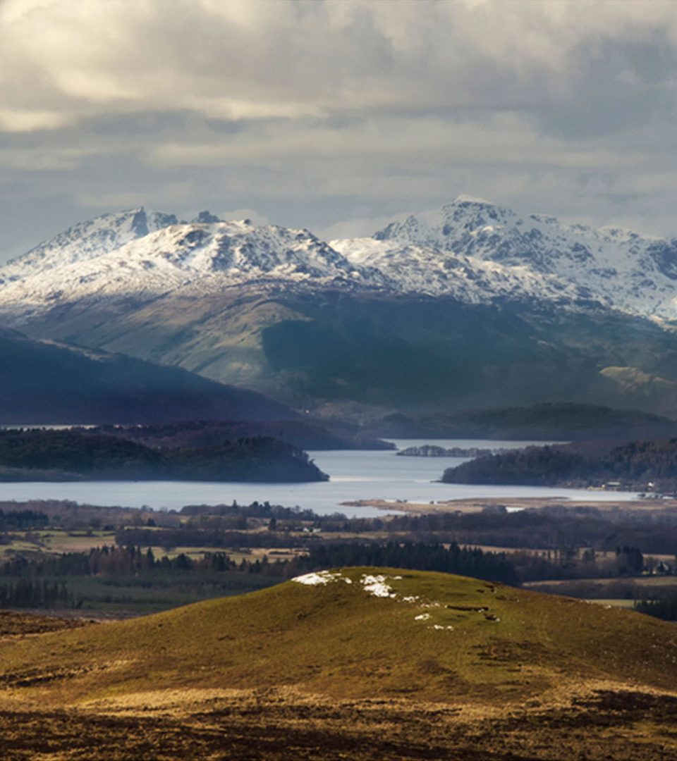 A view of Loch Lomond from The Whangie