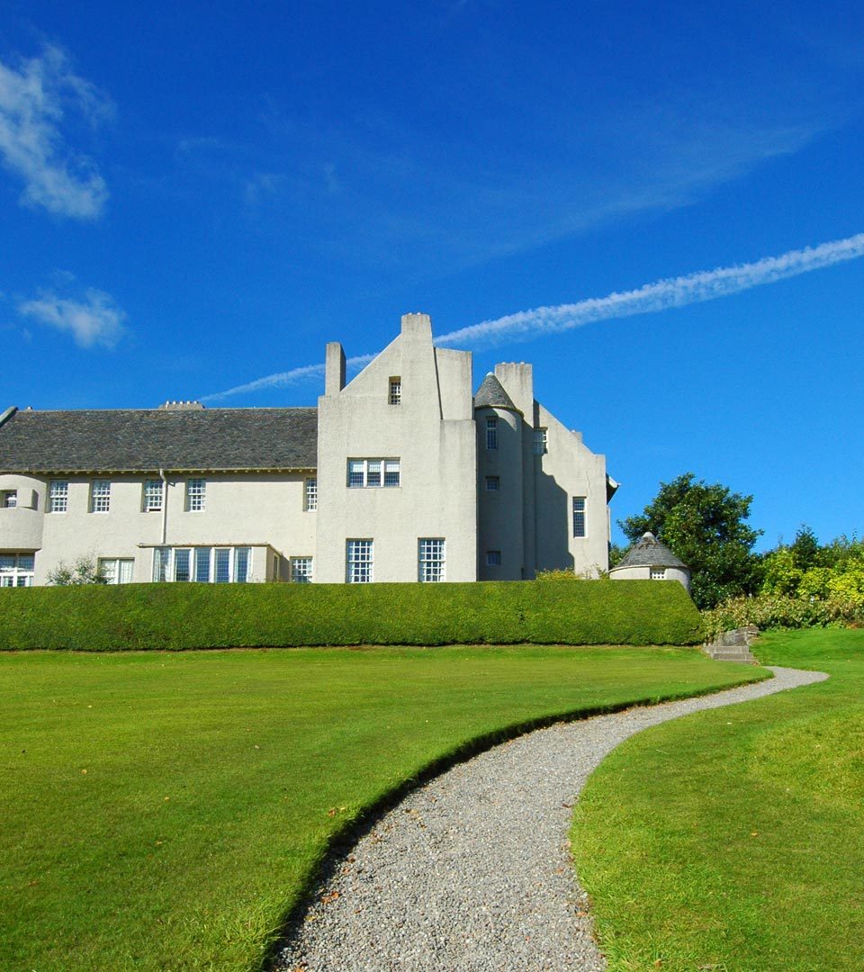 The Hill House in Helensburgh Scotland