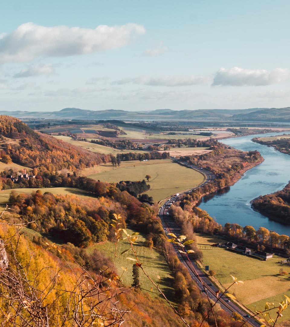 View from Kinnoull Hill Perth