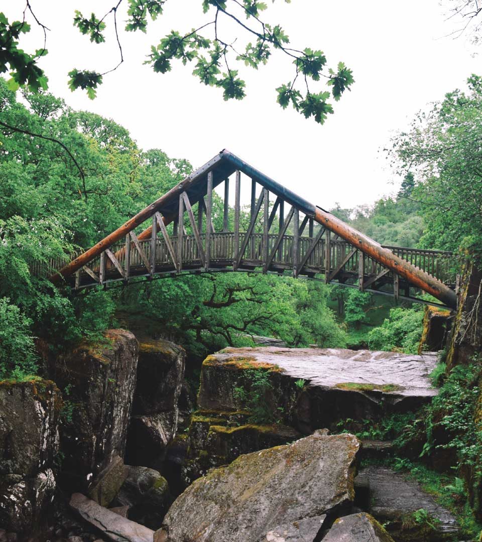 Bridge over Bracklinn Falls, Callander