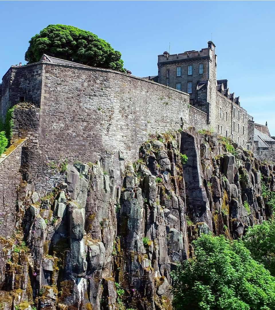 Low level aerial image of the Stirling Castle