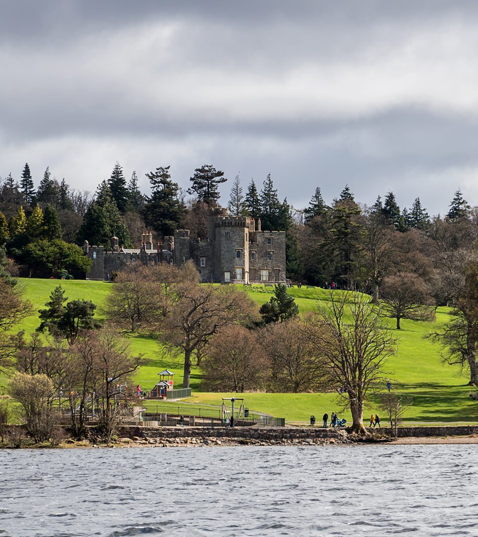 Balloch Castle Country Park. Loch Lomond, Scotland