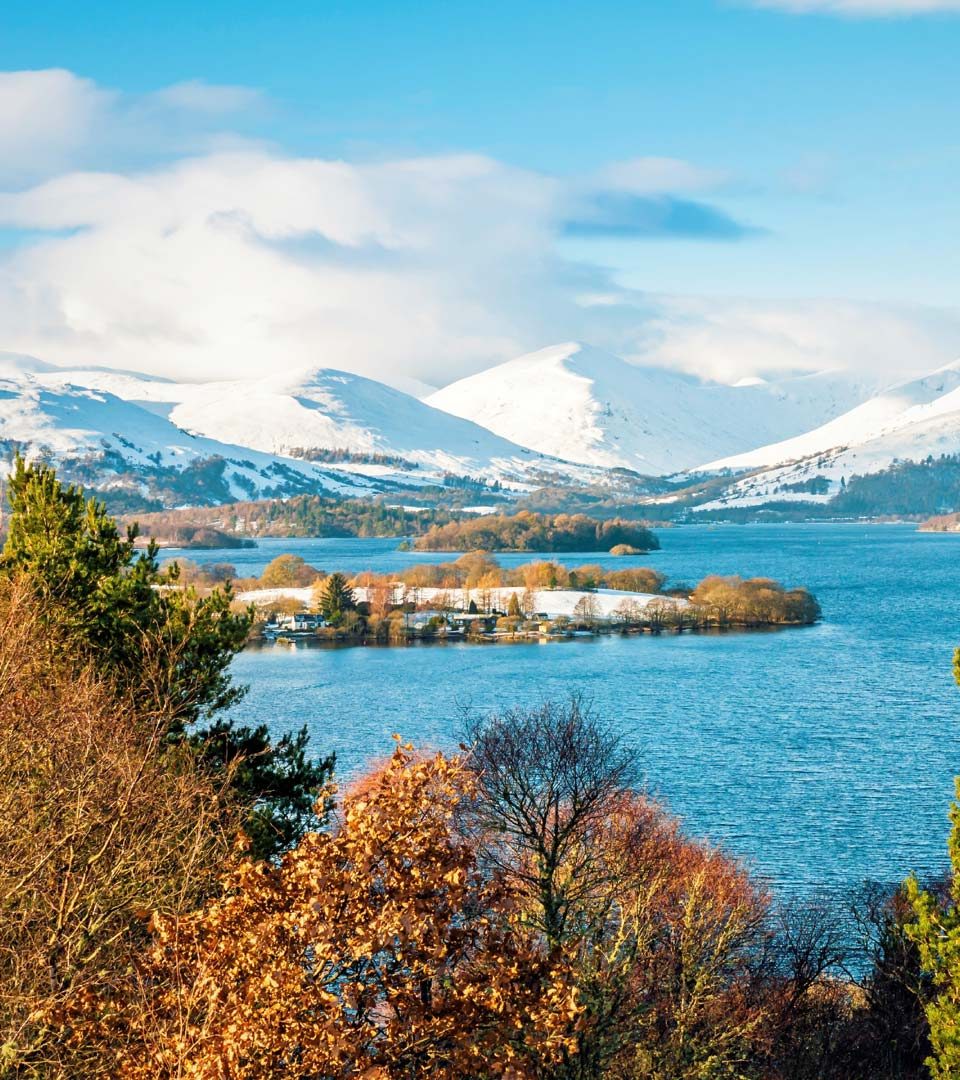 View of Loch Lomond from Craigie Fort