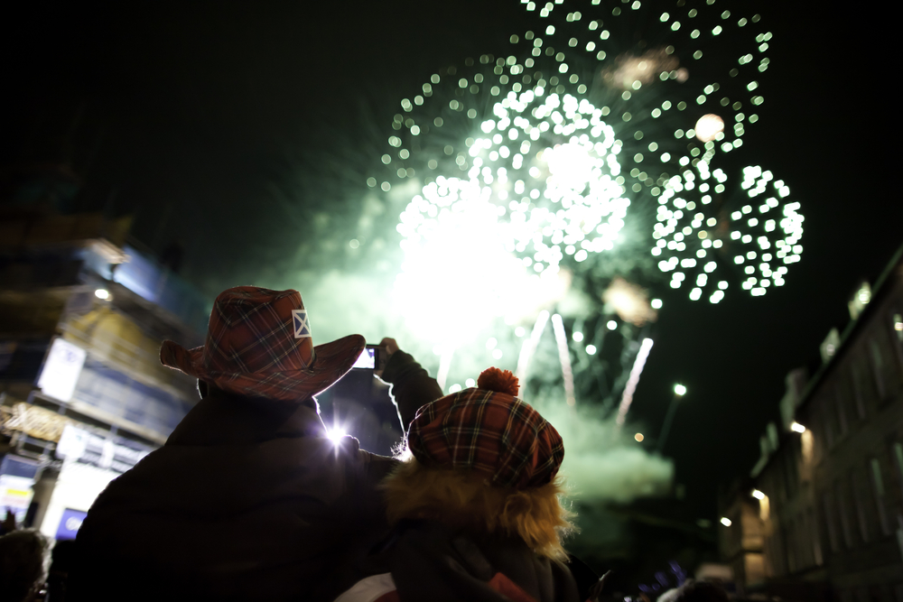 Edinburgh's Hogmanay Fireworks